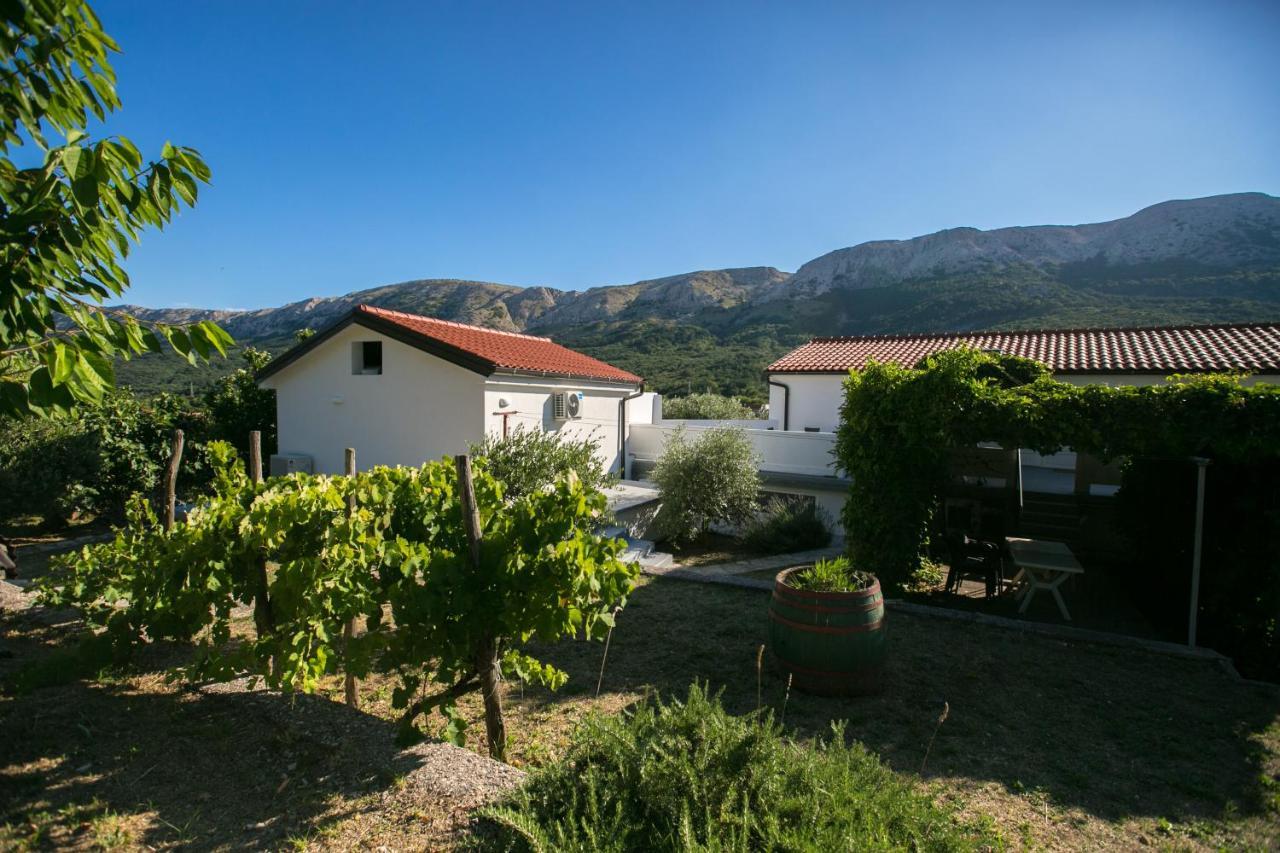 Villa Carmen Draga Bašćanska Eksteriør billede